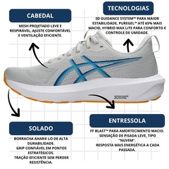 Tênis Asics Gt-1000 14 - Masculino - Foto 3