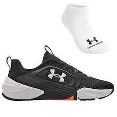 Kit Masculino Tênis Under Armour Tribase Reps 2 Se E Meia - Foto 1