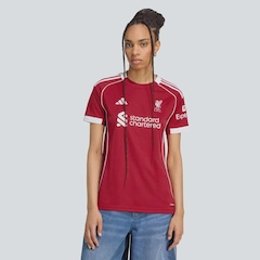 Camisa Liverpool 26 Home adidas Feminina - Foto 1