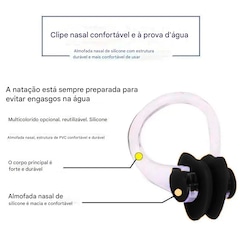 Kit Protetor De Ouvido Nasal E Anatômico Gold Sports - Foto 4