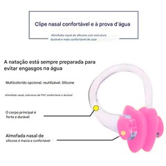 Kit Protetor De Ouvido Nasal E Anatômico Gold Sports - Foto 4