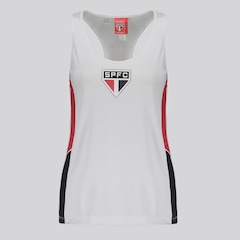 Camiseta Regata do São Paulo Soberano Feminino - Foto 1