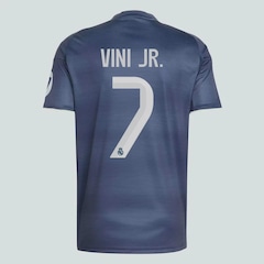 Camisa Real Madrid II 25/26 7 Vini Jr adidas Masculina - Foto 1