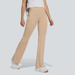 Calça Flare adidas Small Logo Essentials Feminina - Foto 3