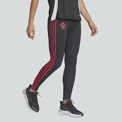 Calça Legging adidas DNA Flamengo 2025 Feminina - Foto 3