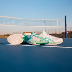 Kit Tênis ASICS GEL-Rocket 12 E Meia - Feminino - Foto 8