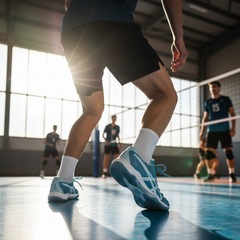 Kit Tênis ASICS GEL-Rocket 12 E Meia - Masculino - Foto 3