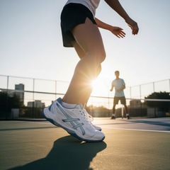 Kit Tênis ASICS GEL-Rocket 12 E Meia - Masculino - Foto 3