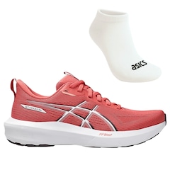 Kit Tênis ASICS Gt-1000 14 E Meia - Feminino - Foto 1