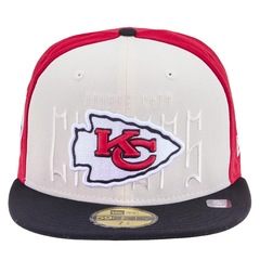 Boné Masculino New Era 59FIFTY Fitted Kansas City Chiefs NFL Game 2025 New Era - Foto 2