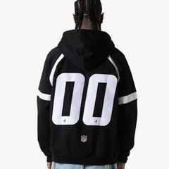 Blusão de Moletom Masculino Oversized Approve x NFL II Logo Liga - Foto 2