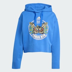 Blusão de Moletom com Capuz Feminino adidas Farm - Foto 2