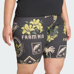 Short Plus Size Feminino adidas Ciclista FARM - Foto 6