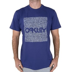 Camiseta Oakley Coral Organic Square Masculina - Foto 1