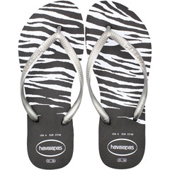 Chinelo Havaianas Slim Animal Print Feminino - Foto 1