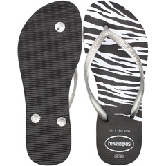 Chinelo Havaianas Slim Animal Print Feminino - Foto 3