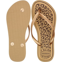 Chinelo Havaianas Slim Animal Print Feminino - Foto 3
