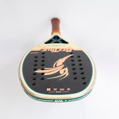 Raquete Beach Tennis Ama Sport BeeTrue Classic Bee 12k Eva Fernandez - Foto 5