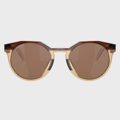 Óculos de Sol Unissex Oakley HSTN Kylian Mbapee Dark Amber Prizm Tungsten - Foto 2