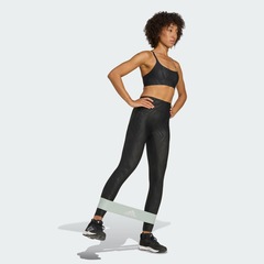 Calça Legging de Comprimento Total Feminina adidas Optime AOP - Foto 4
