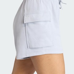 Short de moletinho Feminino adidas Essentials Cargo - Foto 5