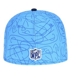 Boné Masculino New Era 59FiftY Fitted Los Angeles Chargers NFL Game 2025 - Foto 4