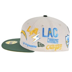 Boné Masculino New Era 59FIFTY Fitted Chargers X Chiefs NFL Game 2025 - Foto 7