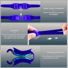 Oculos De Natação Gold Sports Legend VI Polarizado - High Definition - Foto 4