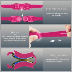 Oculos De Natação Gold Sports Legend VI Polarizado - High Definition - Foto 4