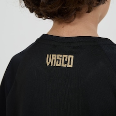 Camiseta Vasco Da Gama Raglan Mosaico Braziline - Infantil - Foto 5