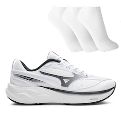 Tênis Mizuno Space 5 Masculino + 3 Pares de Meias - Foto 1