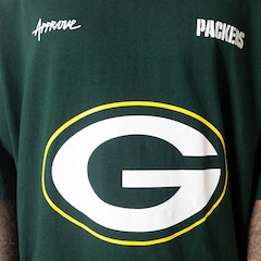 Camiseta Huge Oversized Masculina Approve x NFL II Packers - Foto 4