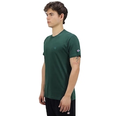 Camiseta Masculina Champion Ath Basic C Emb Logo Tst Lakes - Foto 2