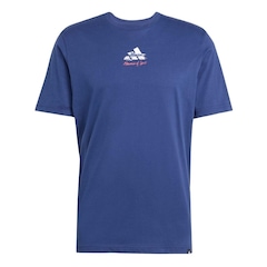 Camiseta Masculina adidas Sportswear Regular Gallery Memories Of Sport - Foto 1