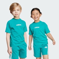 Camiseta Infantil adidas Logo Linear - Foto 2