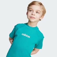 Camiseta Infantil adidas Logo Linear - Foto 4