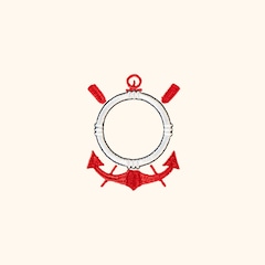 Camiseta Corinthians O Escudo por Rebolo Cancha FC Masculina - Foto 3