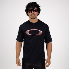 Camiseta Oakley Ellipse Magma SS Tee Masculina - Foto 1