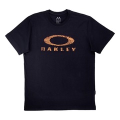 Camiseta Oakley Ellipse Fingerprint SS Tee Masculina - Foto 2