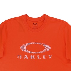 Camiseta Oakley Ellipse Fingerprint SS Tee Masculina - Foto 4