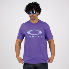 Camiseta Oakley Ellipse Fingerprint SS Tee Masculina - Foto 1