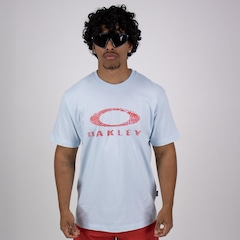 Camiseta Oakley Ellipse Fingerprint SS Tee Masculina - Foto 1