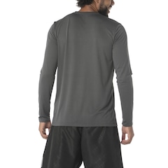 Camiseta Mizuno Nirvana Manga Longa Dark Shadow - Masculina - Foto 2