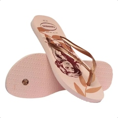 Chinelo Havaianas Slim Princesas Feminino - Foto 4