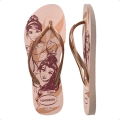 Chinelo Havaianas Slim Princesas Feminino - Foto 5