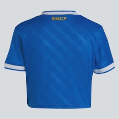 Camisa Cropped adidas Real Madrid Third 2026 Feminina - Foto 5