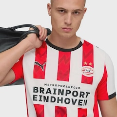 Camisa PSV Eindhoven I 26 Home Puma Masculina - Foto 3