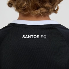 Camiseta Santos Mosaico Braziline - Infantil - Foto 5