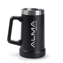 Caneca Térmica Aço Inox 709Ml Alma Genius - Foto 1