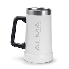 Caneca Térmica Aço Inox 709Ml Alma Genius - Foto 1